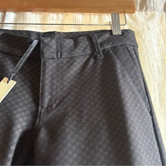 Kut from the Kloth Diamond Pattern Printed Skinny Trouser Pants NWT Size 2 - Picture 2 of 7